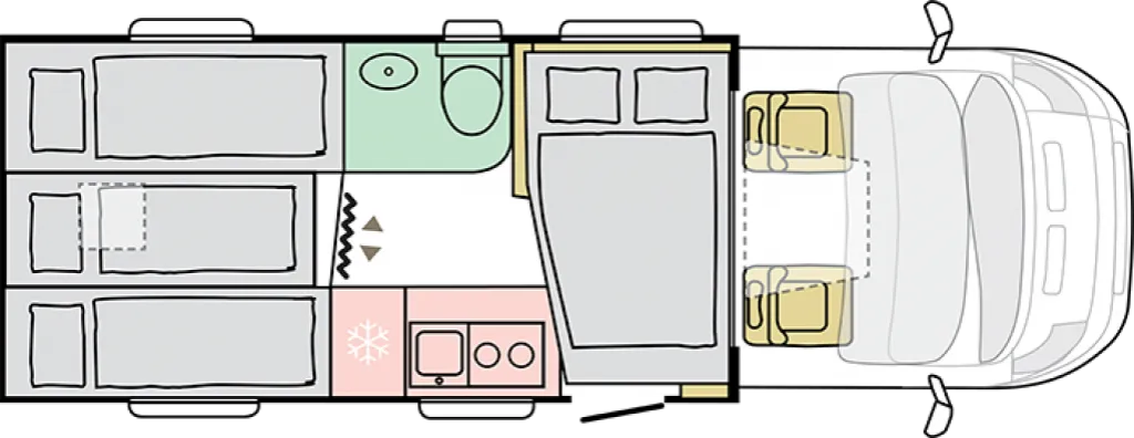 Bild 5: Wohnmobil in Hagenbrunn/Wien online mieten