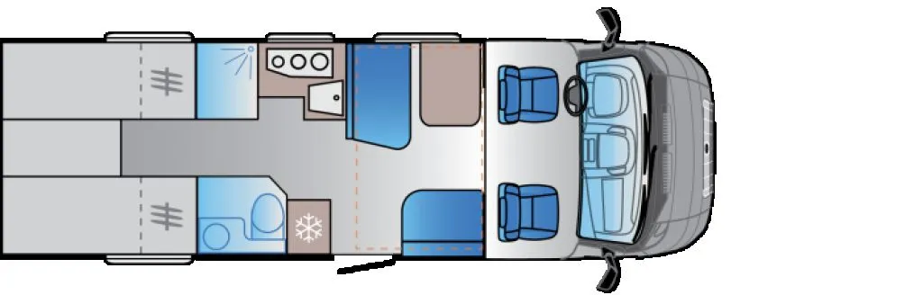 Bild 4: Wohnmobil von Sun Living mieten in Hagenbrunn/Wien